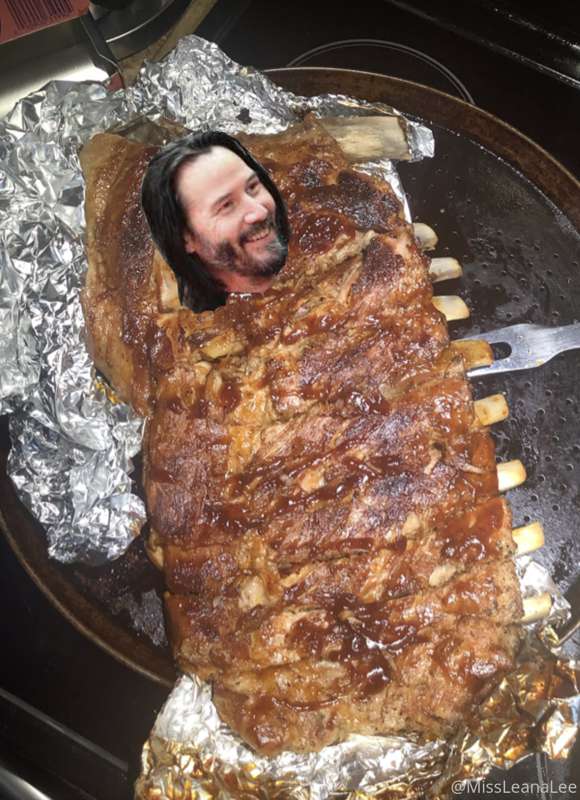 Just hung out with Keanu Riibs. Before and after I was “done.. 1