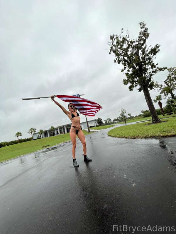 Last week when I was braving the storm 😈 1