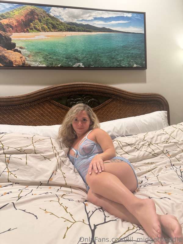 My bed isn’t the only thing that needs to be filled 😉