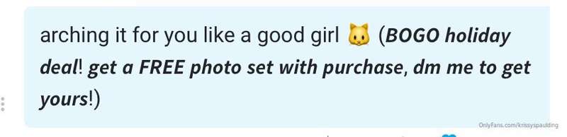 BOGO deal waiting for you in the DM's!! 🎁 merry Krismas!!!