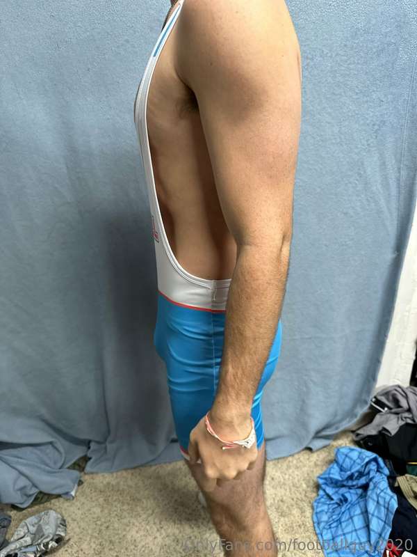 Wrestling singlet wearing private! 23