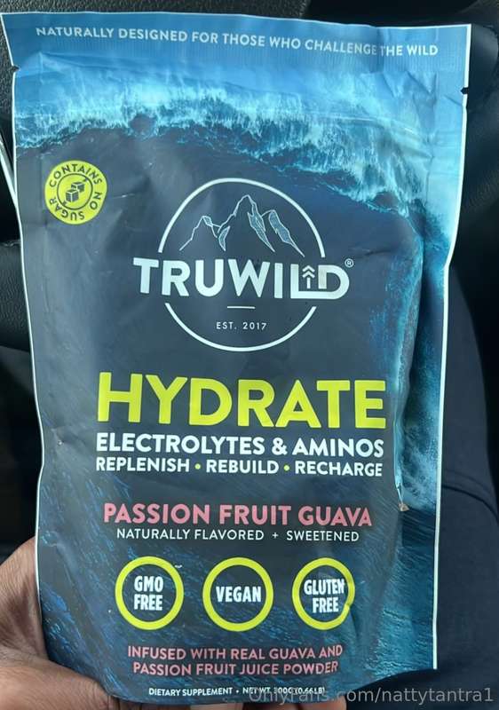 My go-to for hydration and recovery.
