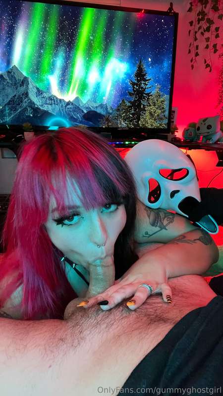 Oh no Ghostface got me! 👻 and he manhandles me in the best w.. 5