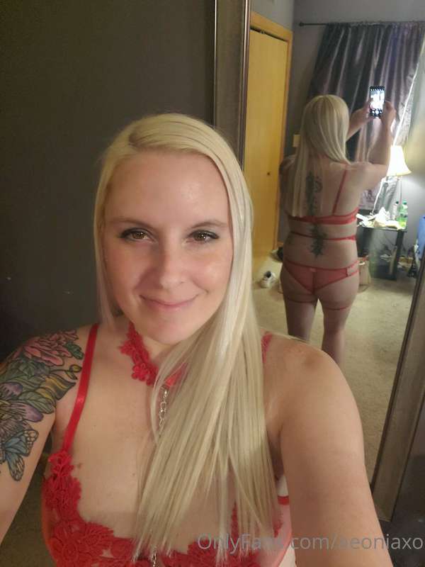 having some fun trying on some new sexy outfits! 🙂 2