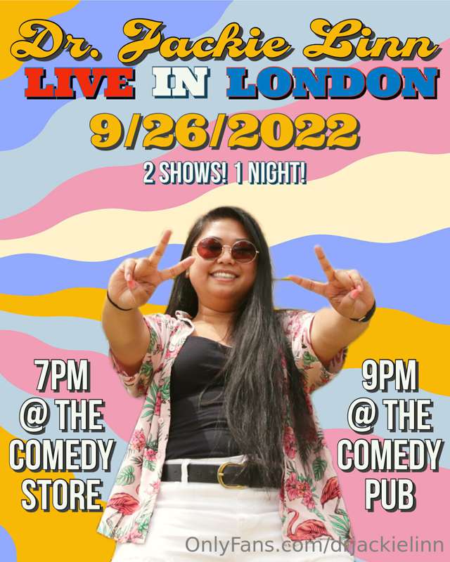 If you’re in London, you’ve got 2 chances to see me perform ..
