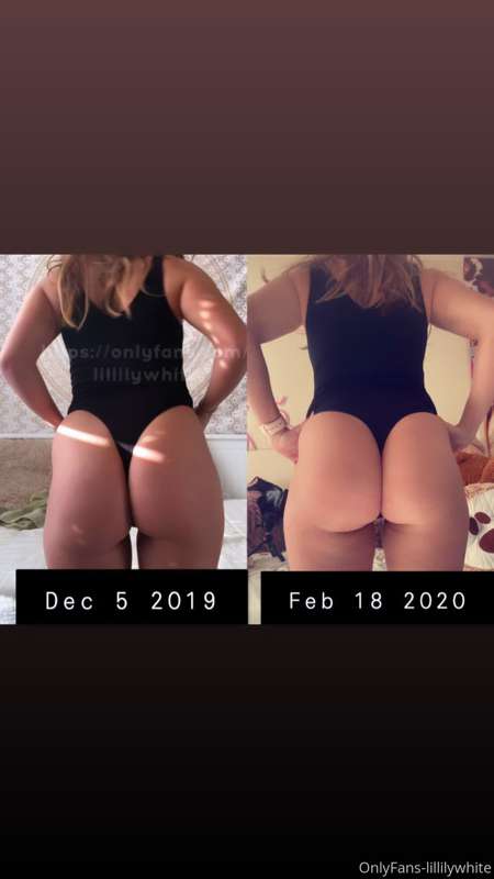 Hey Loves! Thought I’d Share My Booty Progress With All Of Y..