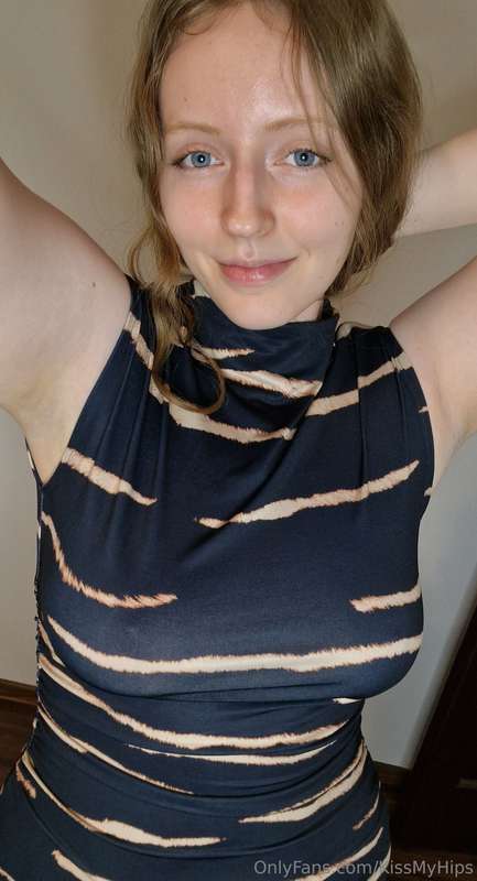 This dress doesn't hide anything up close 😳