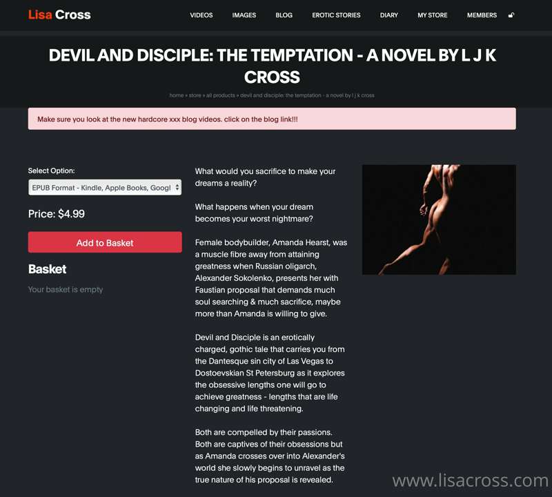 You can now download my Best selling Muscle Erotica book dir..