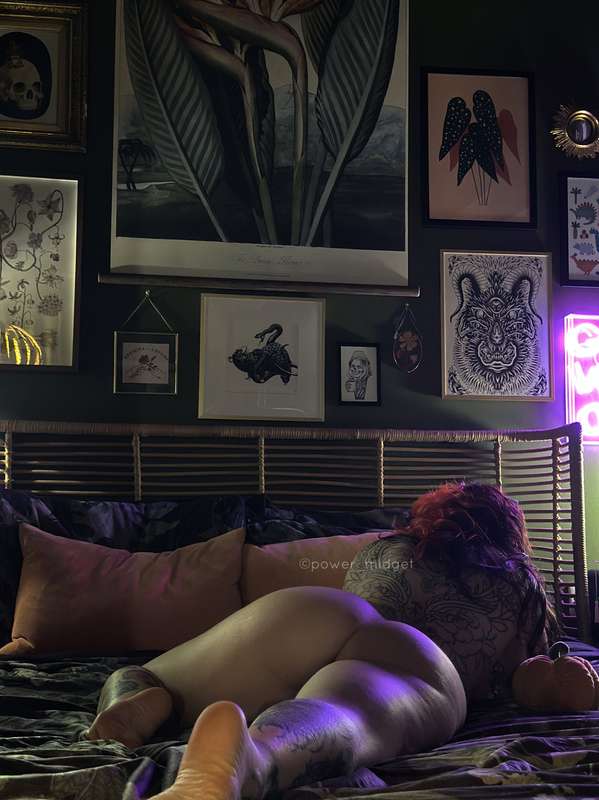 Ready for you to come to bed and show me a good time ;) 