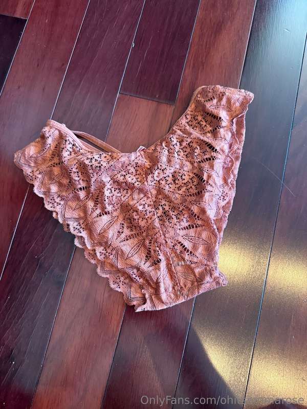 I have TONS of my panties available for you all! DM me for a.. 4