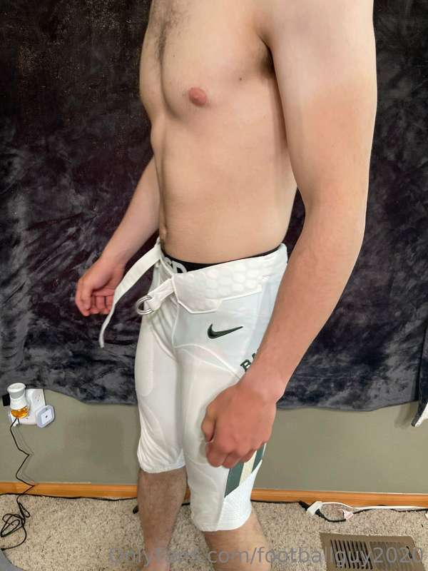 Me in football pants set 2 11