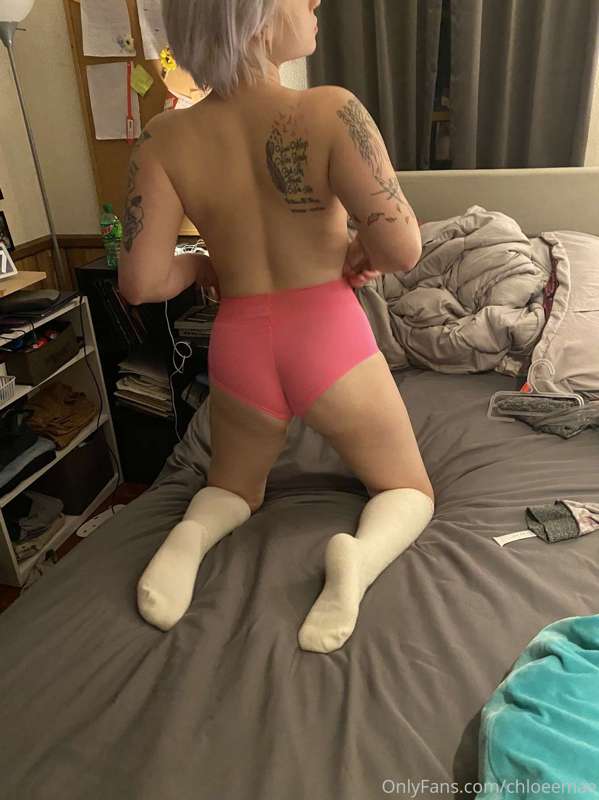 I got myself some new panties and knee high socks. Hubby got.. 8