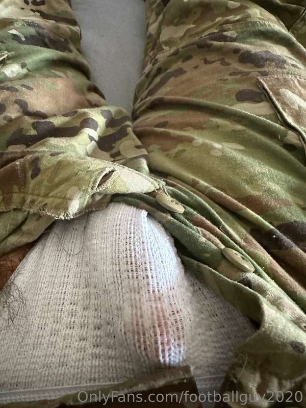 Had a fun jerk off session in uniform and wearing a jock! Ch.. 11