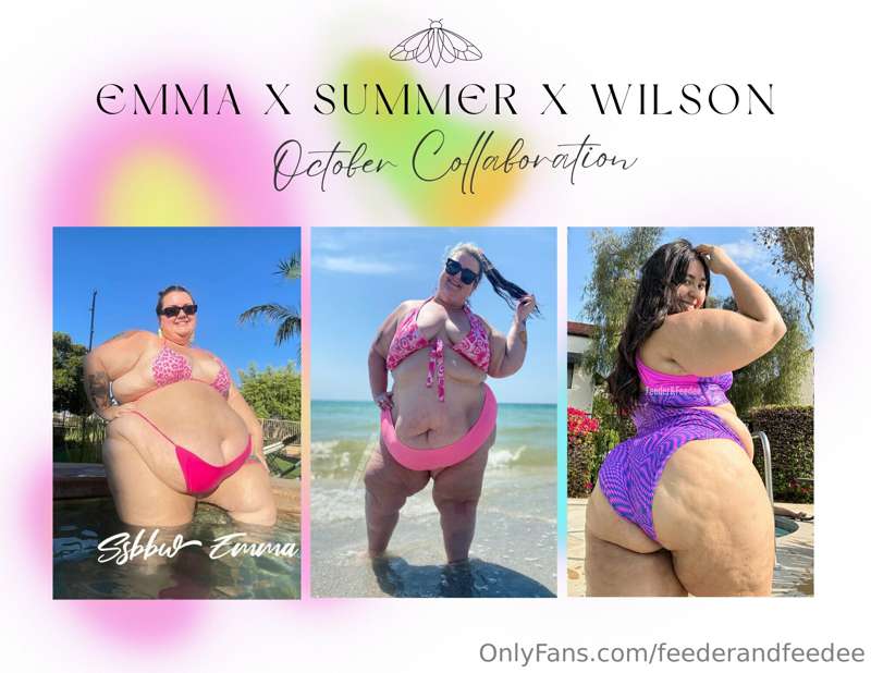 EMMA X SUMMER X WILSON  
*back at it again with a hot, end-o..