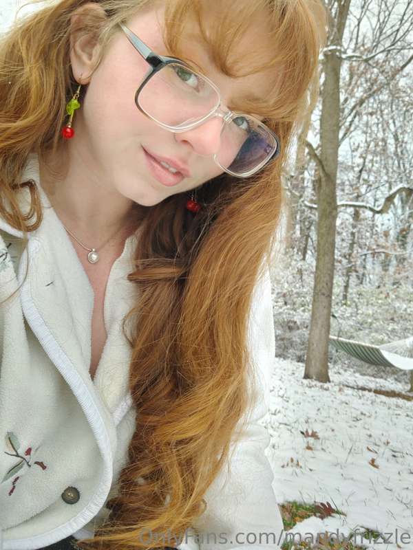 Its so nipply out in the snow 21