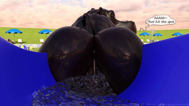[Vore Sequence] Jasmine at the Water Park - Part 24