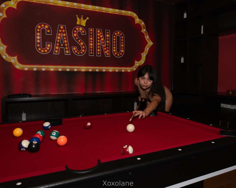 want to play? 🎱 if you win, you can fuck me on the pool tabl.. 2