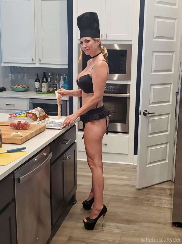 Anyone hungry ? Chef Rebecca at your service
