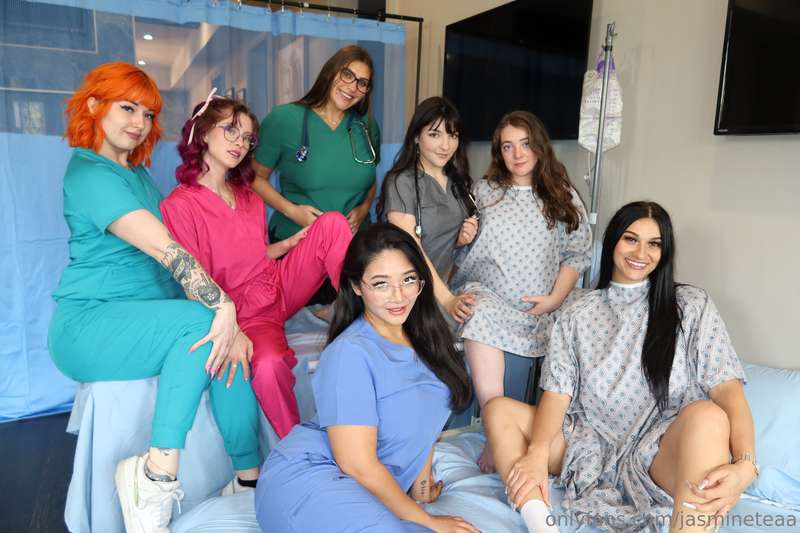 POV: when all the sexy nurses want to give you a sponge bath..