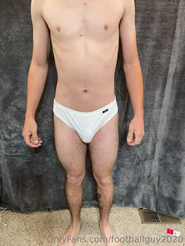The private showing off his little tighty whities! 13