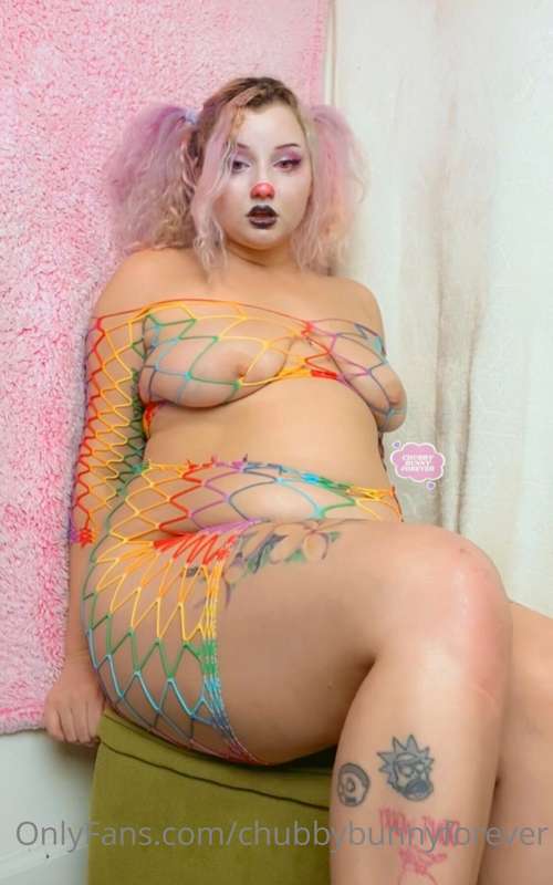Rainbow fat clown slut 🤡🌈 2