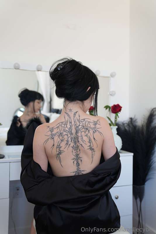 Picture seeing this tattoo right as you go deeper from behin..