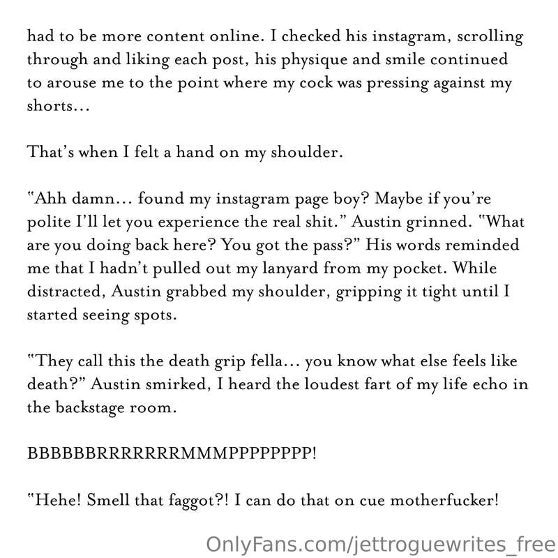A fan ordered a commission. 6000+ Words. Read about a gassy,.. 1