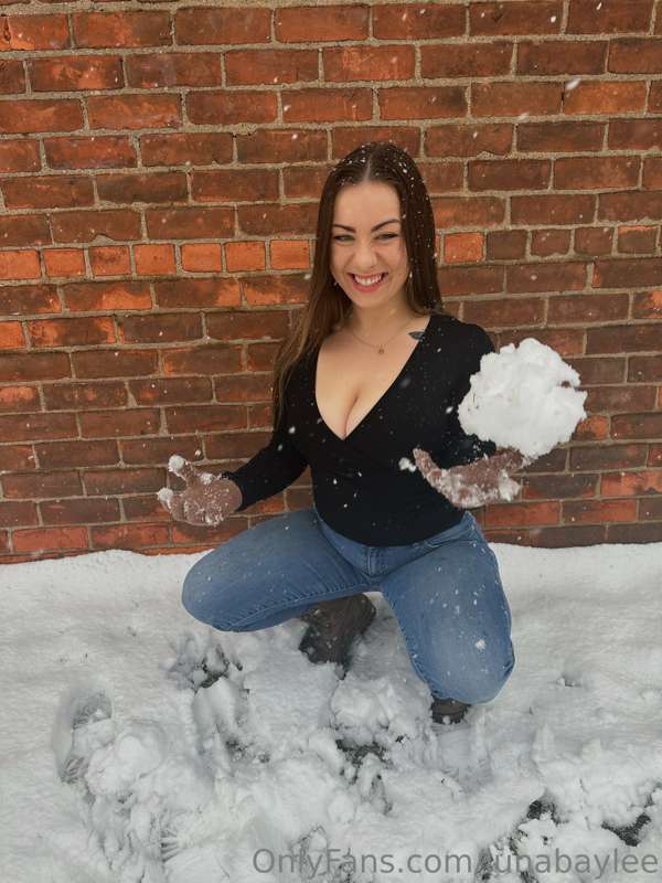 fun fact: i'm good with (snow)**balls** 1