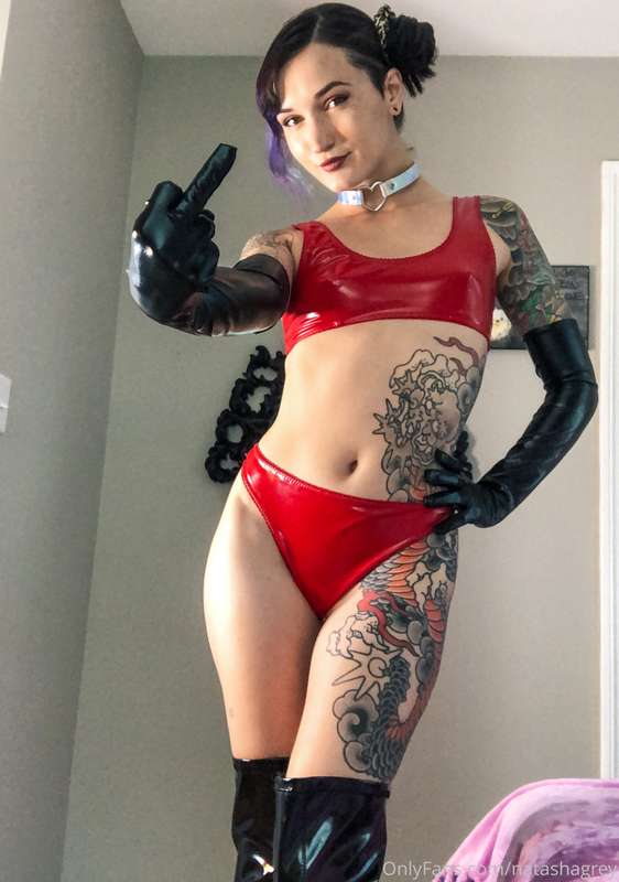 Shiny latex is absolutely mesmerizing, don’t you think? Mess.. 11