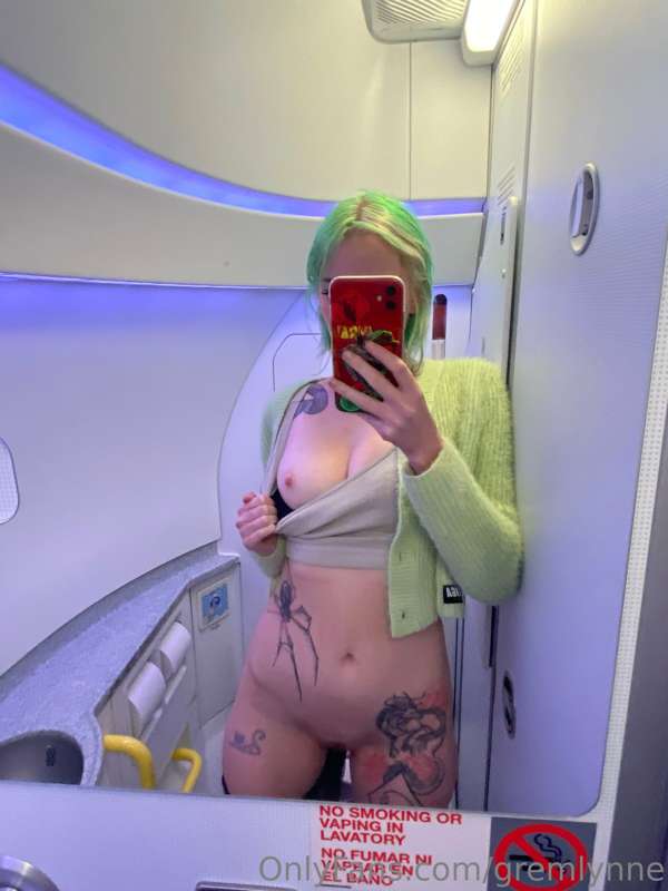 Wanna join the mile high club with me?