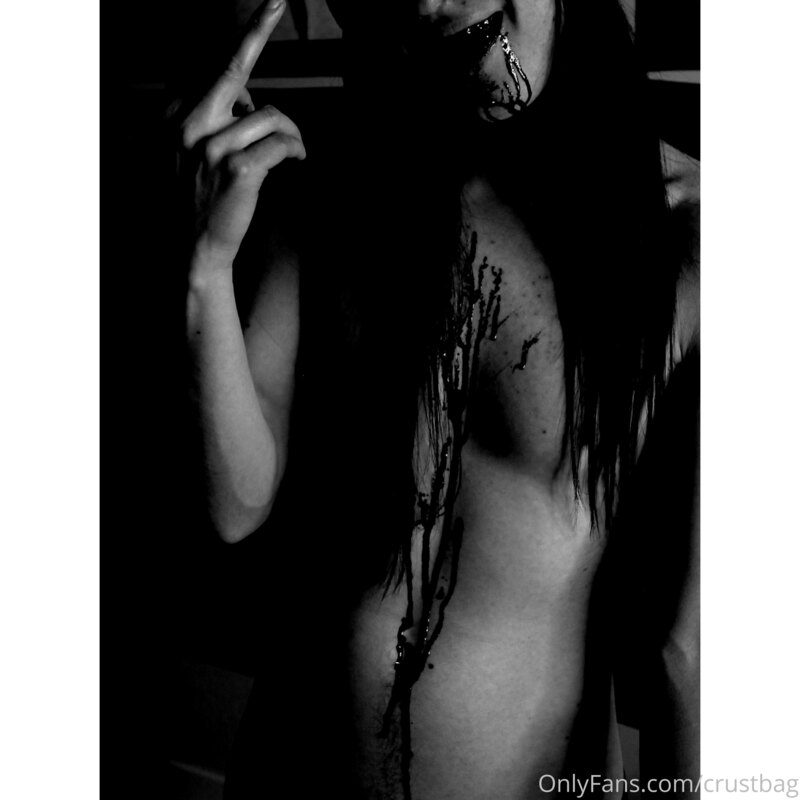 Black stuff coming out of someone’s mouth is usually pretty .. 3