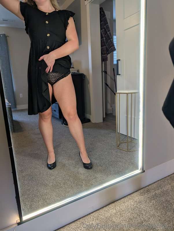 Love taking off my church dress! 3