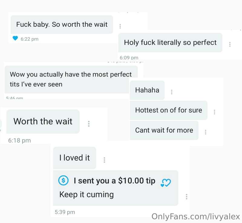 YOU GUYS ARE ABSOLUTELY LOVING THE TITTY REVEAL. I’M SO HAPP..
