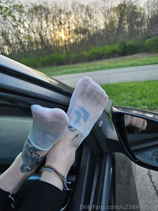I love my after work feet spot!