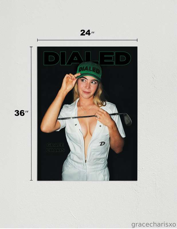 GC towel and poster available at www.dialedgolf.com....most .. 2