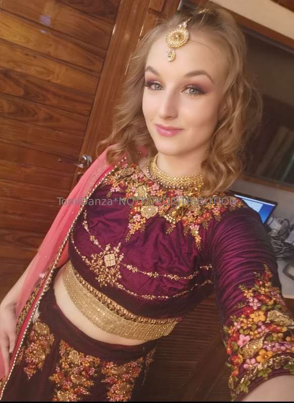 Don't want to get out of this beautiful outfit!