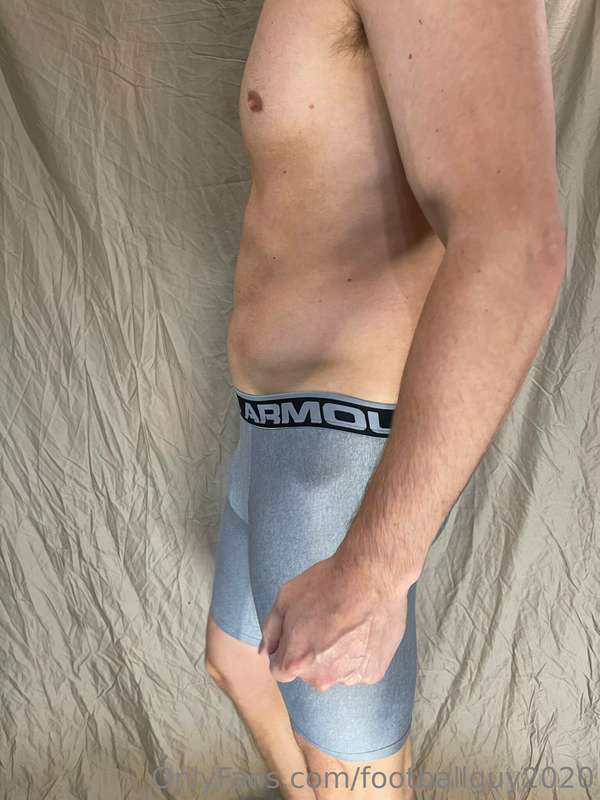 The sexy corporal in tight undies showing off his amazing as.. 6