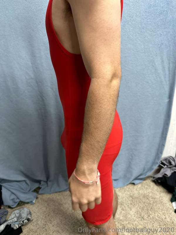 The private in a red wrestling singlet! 25