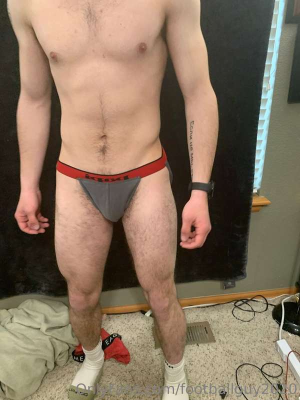 Me in a jock set 3 5