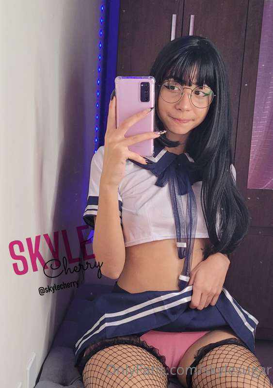 come study with me senpai 🖤😳😍 4