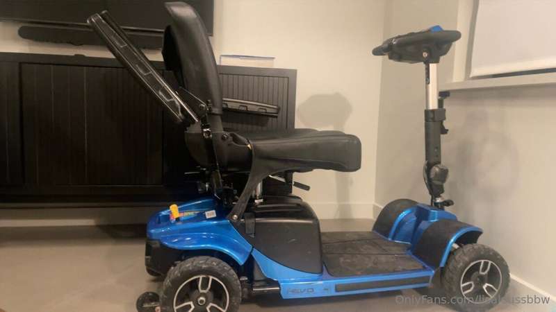 I rented a scooter and rode it from my truck to the elevator..