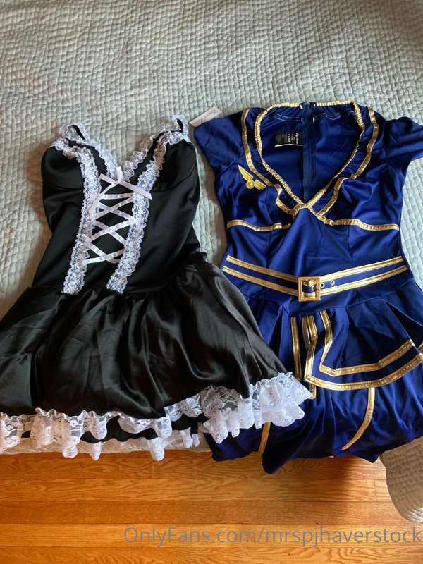 Ok, you guys can decide… should we do French maid or flight ..