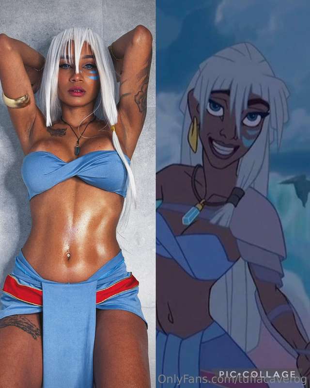 New Kida Nedakh cosplay 😍 I'll be a fierce warrior taking ca..