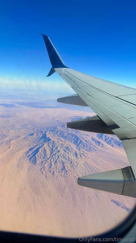 some views from my airplane window! first time flying in an ..