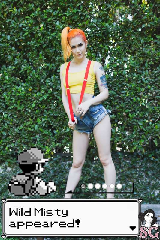 @imthestark as Misty has a fiery temper, a killer side ponyt..