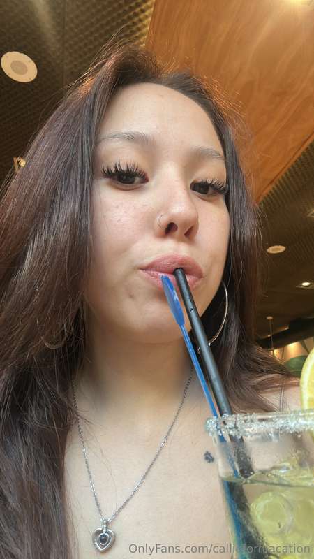 sipping slow… teasing fast 😘💋