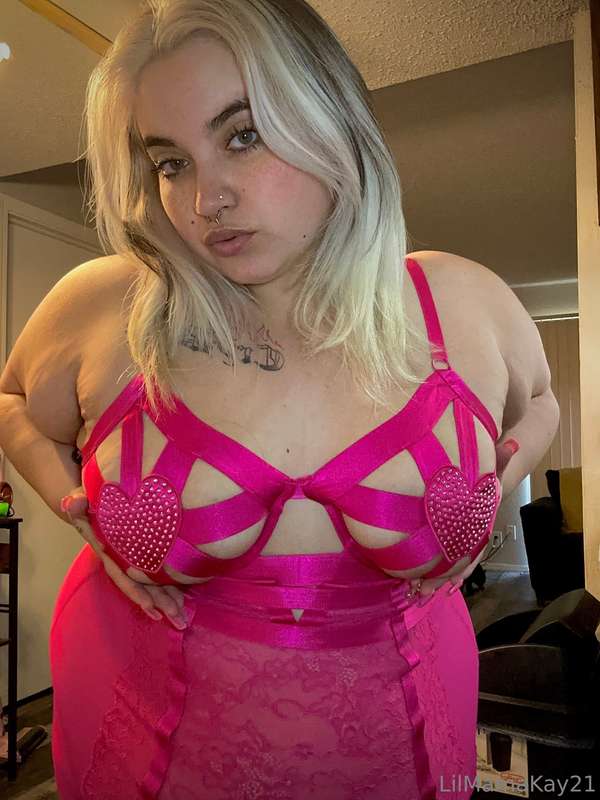 your house keeper very pretty, pink surprise for you to kick.. 4