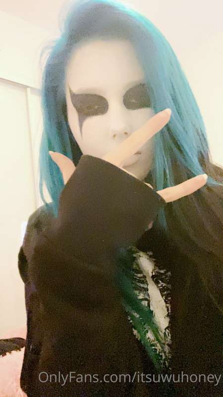 Corpse paint selfie set nobody asked for!~ 2