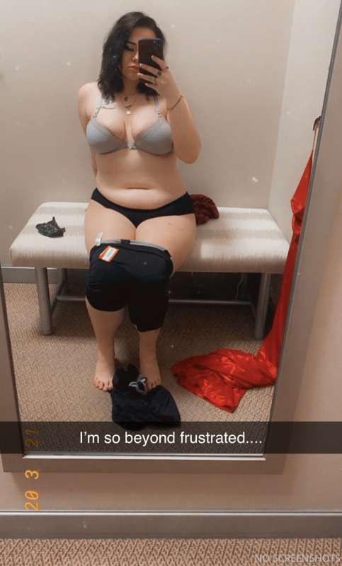 Here is my defeat while trying on dresses 😂 don’t worry, I f..