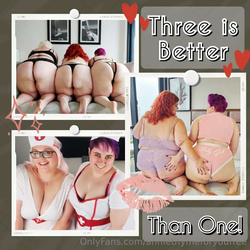## Three is better then one 🥳
😏 Tip $6 for a *Mystery* GG vi..